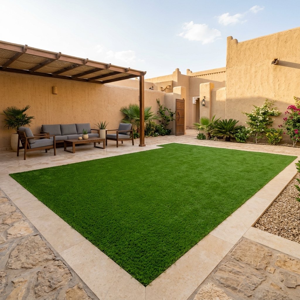 تركيب عشب صناعي بجازان